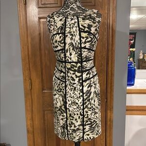 Ann Taylor, Stylish Animal Print Dress